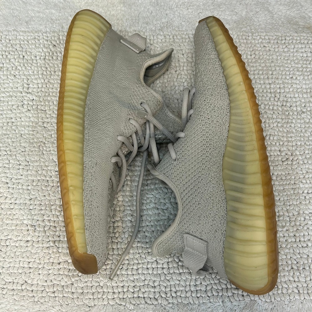 Yeezy 350 V2 Sesame Mens 8 Adidas Sneakers Streetwear Shoes Hip Hop Kanye